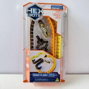 HEXBUG Nano Flash Starter Set - Yellow Nano with flexible Jelly Walls